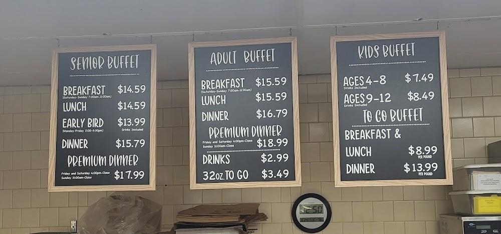 Dietz Family Buffet Menu image 2