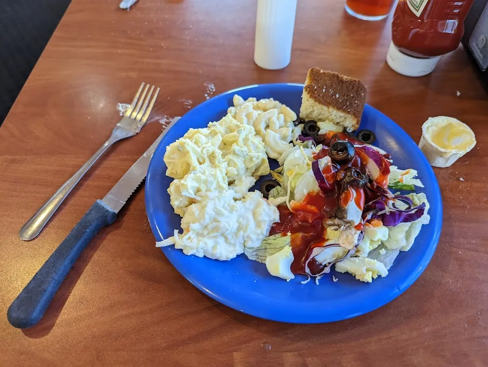 Tossed Salad Potato Saladand Coleslaw